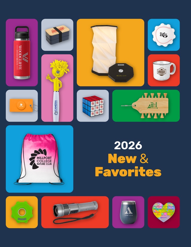 2026 Promo Items catalog cover